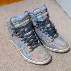 🌈 Nike Dunk Sky Hi NIKEiD Rainbow